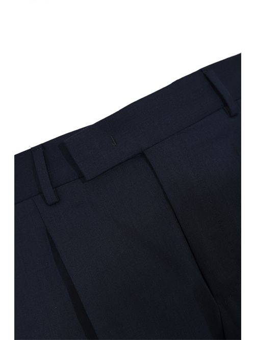 Pantalone in misto lana con pinces Navy PT TORINO | RFZAZ40FWD MA370360